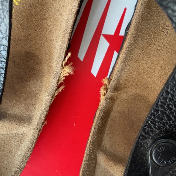 Birkenstock size 39 black gizeh sandals - Picture 6 of 9